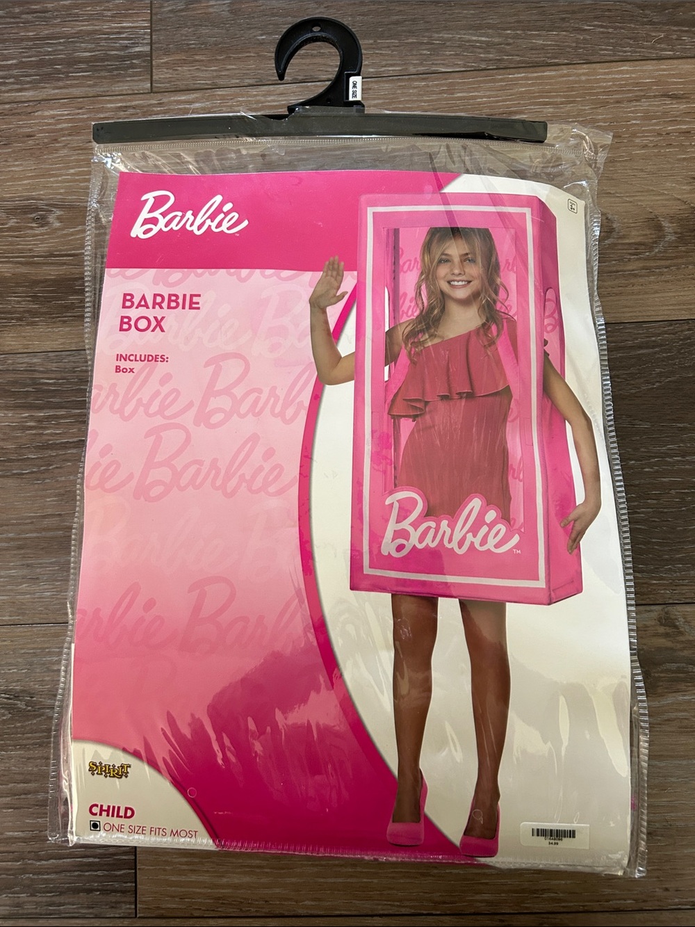 Barbie Pink Doll Box Party Costume - Barbie Brand